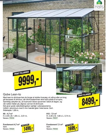 Harald Nyborg Qube lean-to tilbud