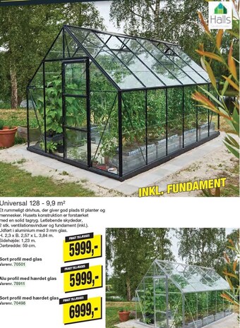 Harald Nyborg Universal 128 - 9,9 m2 tilbud