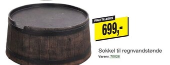 Harald Nyborg Sokkel til regnvandstønde tilbud