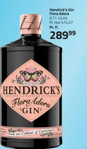 Hendrick's Gin Flora Adora