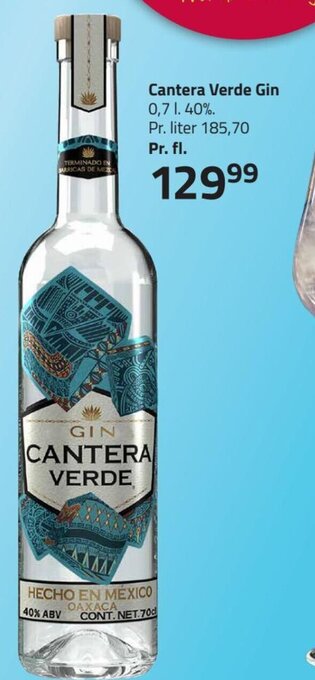 Fleggaard Cantera Verde Gin tilbud