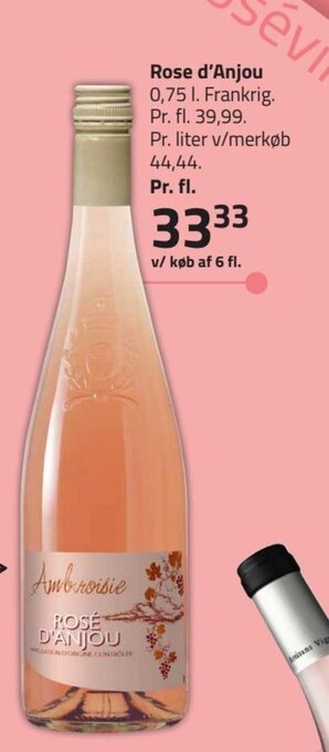 Fleggaard Rose d'Anjou tilbud