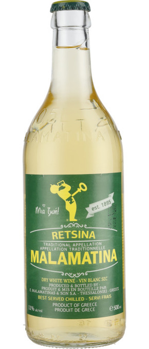 Restina malamatina (50 cl.)  pr.fl.v. 12 stk.