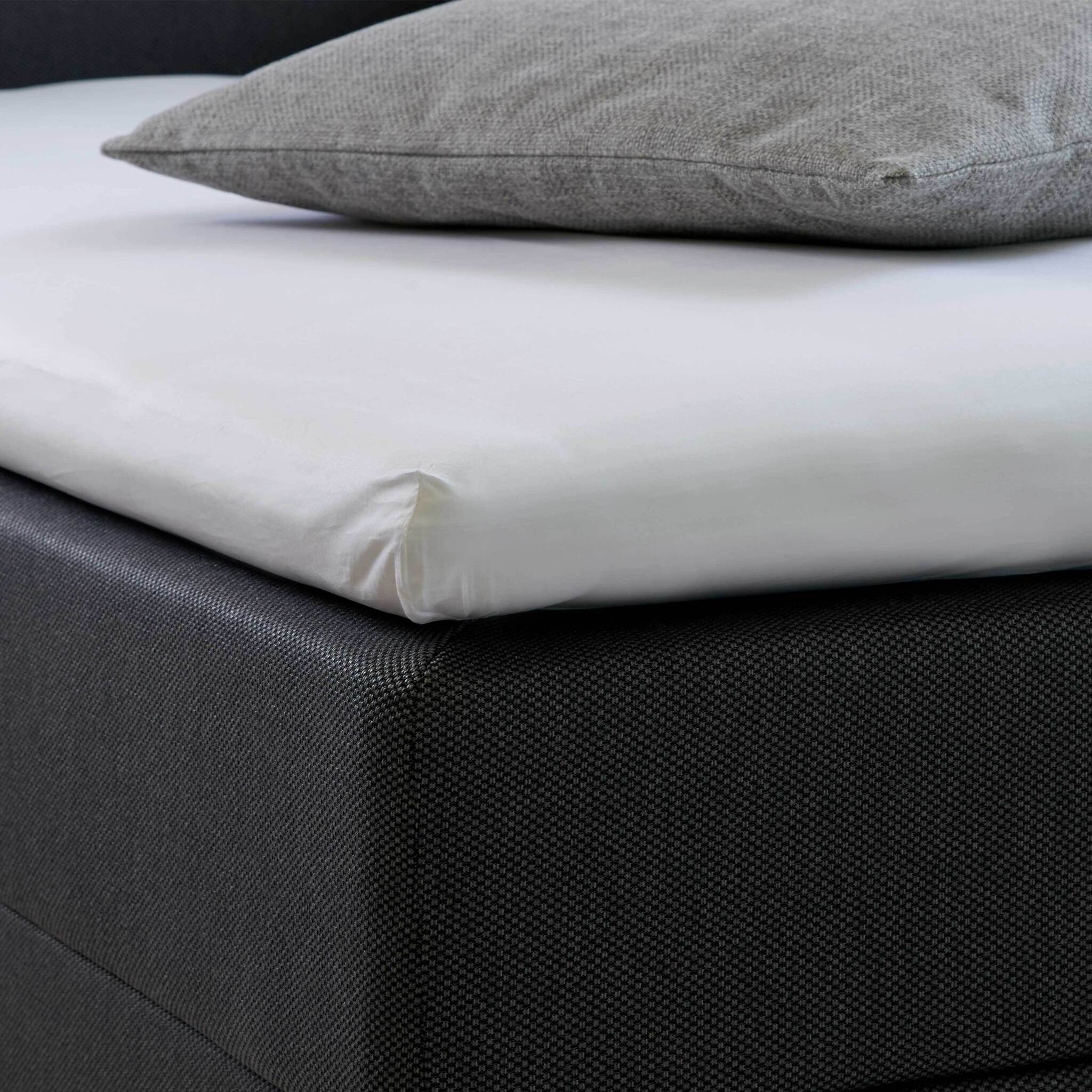 Drømmeland Unikka by drømmeland kuvertlagen 180x200x11-14 grå/satin tilbud