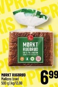 Løvbjerg Mørkt rugbrød tilbud