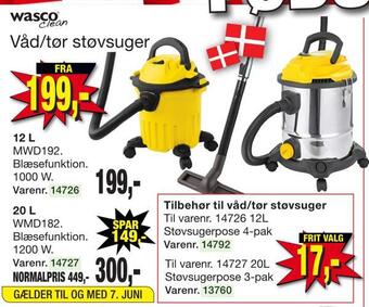 Harald Nyborg Våd/tør støvsuger tilbud