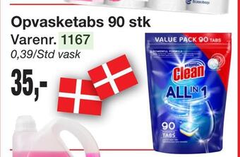 Harald Nyborg Opvasketabs 90 stk tilbud