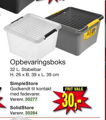 Harald Nyborg Opbevaringsboks tilbud