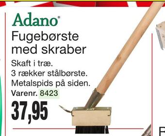 Harald Nyborg Fugebørste med skraber tilbud