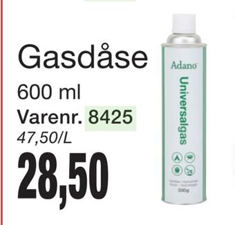 Gasdåse