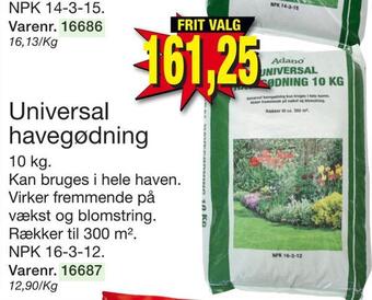 Harald Nyborg Universal havegødning tilbud