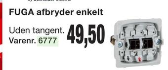 Fuga afbryder enkelt