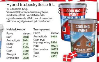 Harald Nyborg Hybrid træbeskyttelse 5 l tilbud