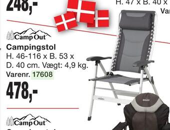 Harald Nyborg Campingstol tilbud