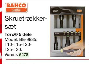 Skruetrækker sæt
