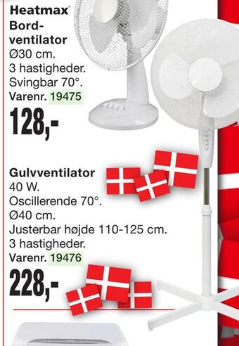 Harald Nyborg Gulvventilator tilbud