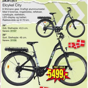 Harald Nyborg Elcykel city tilbud