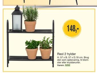 Harald Nyborg Reol 2 hylder tilbud