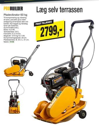 Harald Nyborg Pladevibrator 60 kg tilbud