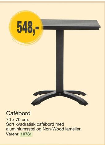 Harald Nyborg Cafébord tilbud