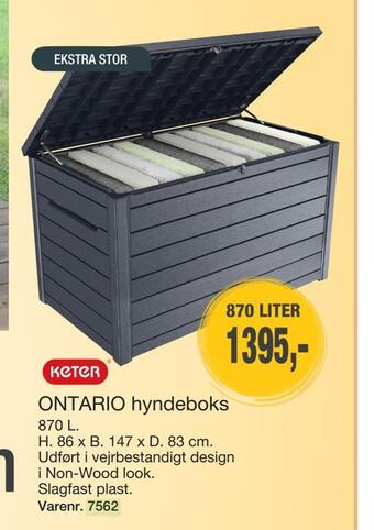 Harald Nyborg Ontario hyndeboks tilbud