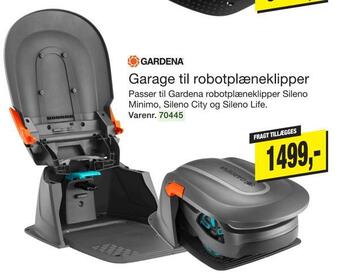 Harald Nyborg Garage til robotplæneklipper tilbud
