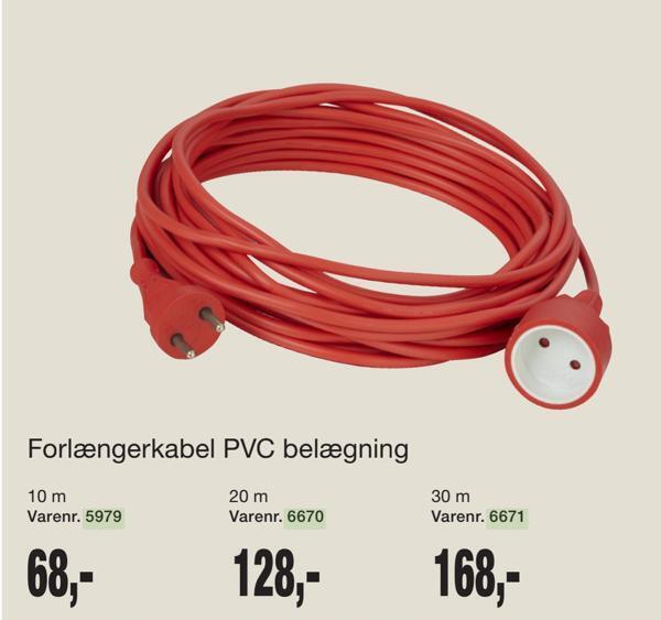 Harald Nyborg Forlængerkabel pvc belægning tilbud