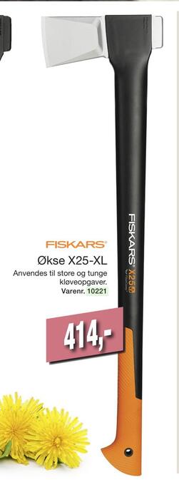 Harald Nyborg Økse x25-xl tilbud