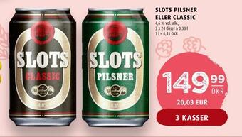 Scandinavian Park Slots pilsner eller classic tilbud