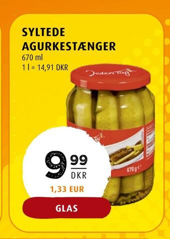 Scandinavian Park Syltede agurkestænger tilbud