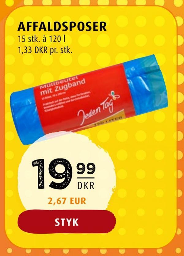 Scandinavian Park Affaldsposer tilbud