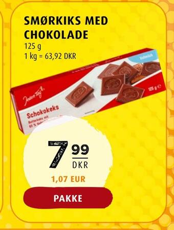 Scandinavian Park Smørkiks med chokolade tilbud