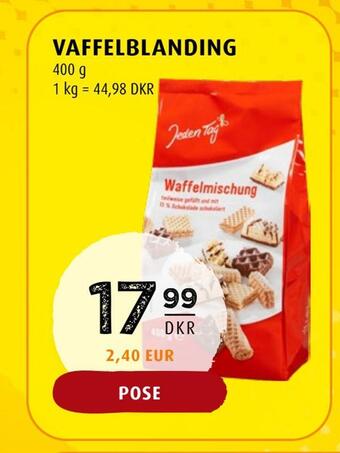 Scandinavian Park Vaffelblanding tilbud