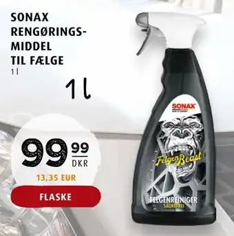 Sonax rengøringsmiddel til fælge