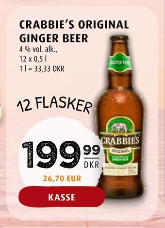 Crabbie's original ginger beer