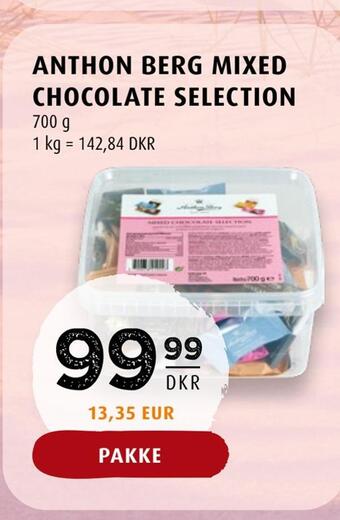 Scandinavian Park Anthon berg mixed chocolate selection tilbud