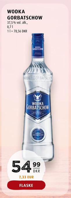 Scandinavian Park Wodka gorbatschow tilbud