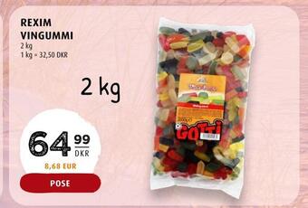 Scandinavian Park Rexim vingummi tilbud