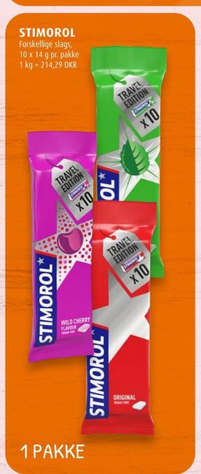 Scandinavian Park Stimorol tilbud