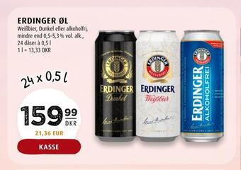 Scandinavian Park Erdinger øl tilbud