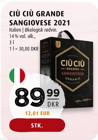 Ciù ciù grande sangiovese 2021
