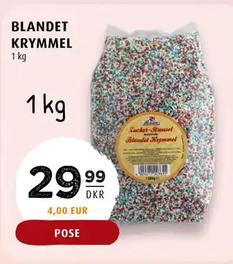 Blandet krymmel
