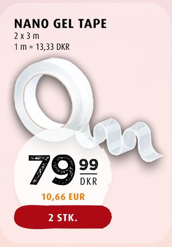 Scandinavian Park Nano gel tape tilbud