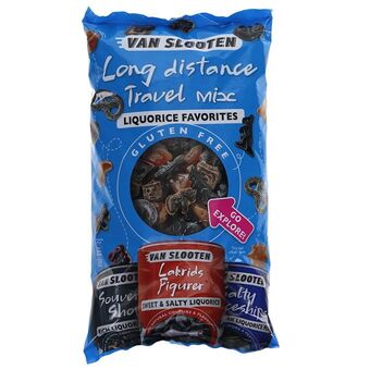 Motatos Van slooten long distance liquorice mix gluten free 900g tilbud