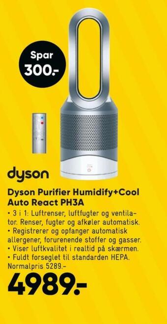 Bilka Dyson luftrenser tilbud