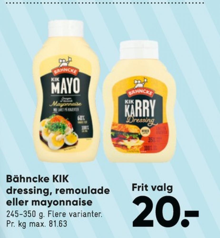 Bilka Bähncke remoulade tilbud