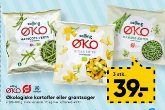 Salling øko kartoffelprodukter