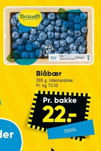 Bilka Driscolls blåbær tilbud
