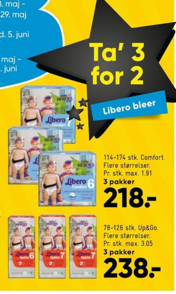 Bilka Comfort bleer str 3 5-9 kg tilbud