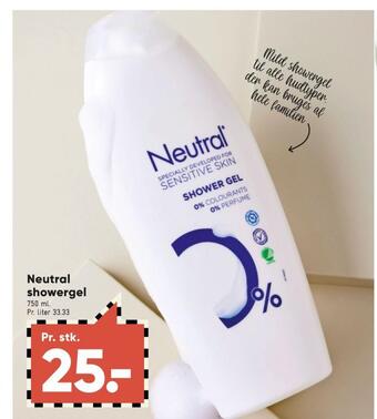 Bilka Neutral bodyshampoo tilbud